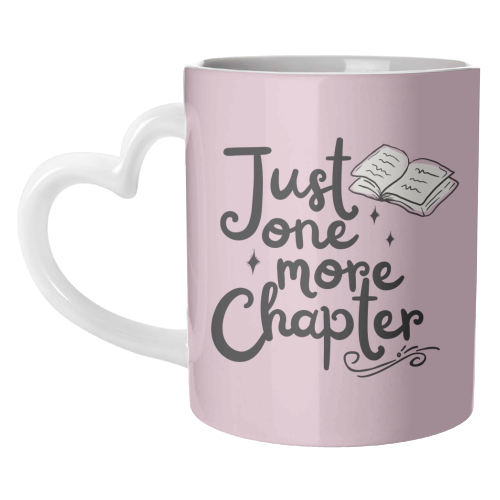 Just one more chapter book gift - unique mug by Giddy Kipper