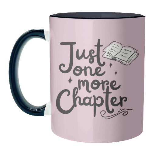 Just one more chapter book gift - unique mug by Giddy Kipper