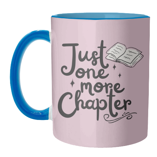 Just one more chapter book gift - unique mug by Giddy Kipper
