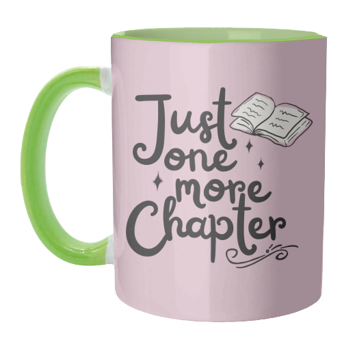 Just one more chapter book gift - unique mug by Giddy Kipper