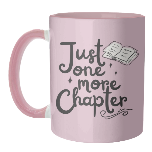 Just one more chapter book gift - unique mug by Giddy Kipper
