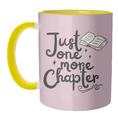Just one more chapter book gift - unique mug by Giddy Kipper