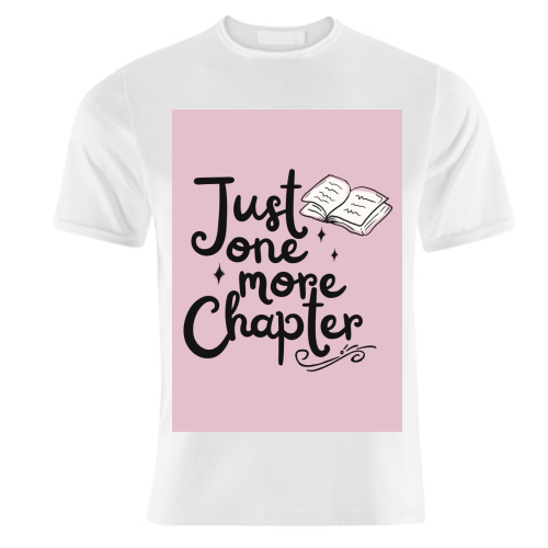 Just one more chapter book gift - unique t shirt by Giddy Kipper