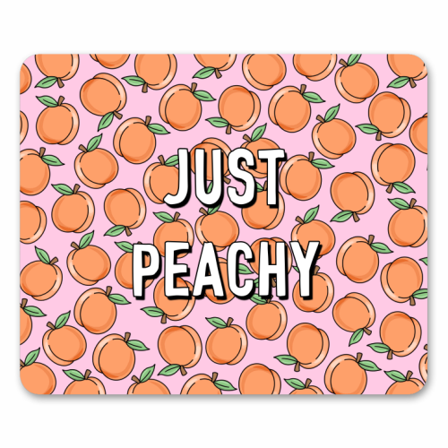 Just Peachy - mouse mat by Adam Regester