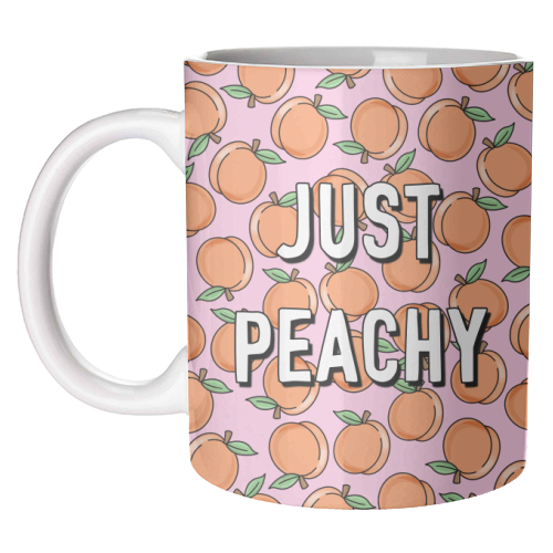 Just Peachy - unique mug by Adam Regester