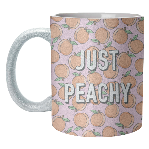 Just Peachy - unique mug by Adam Regester