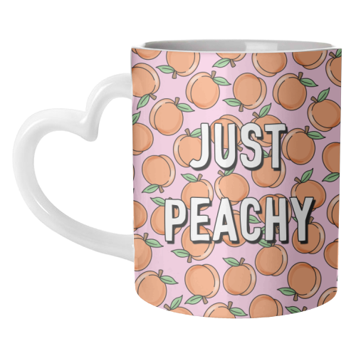 Just Peachy - unique mug by Adam Regester