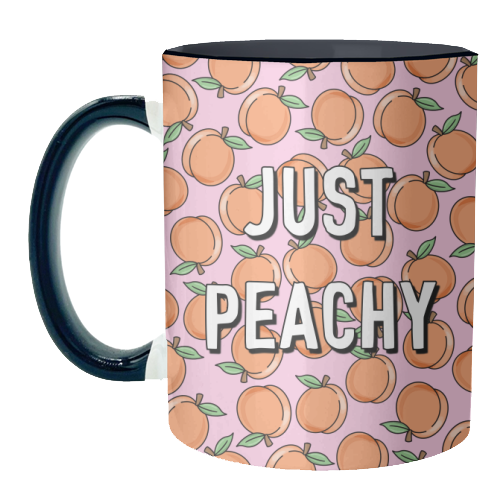 Just Peachy - unique mug by Adam Regester