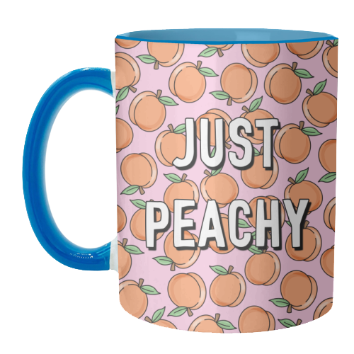 Just Peachy - unique mug by Adam Regester