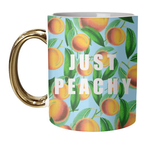 Just Peachy - unique mug by Eloise