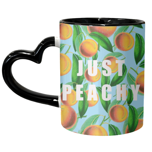Just Peachy - unique mug by Eloise