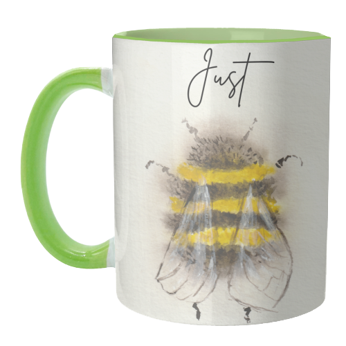 Just - unique mug by Linbylane