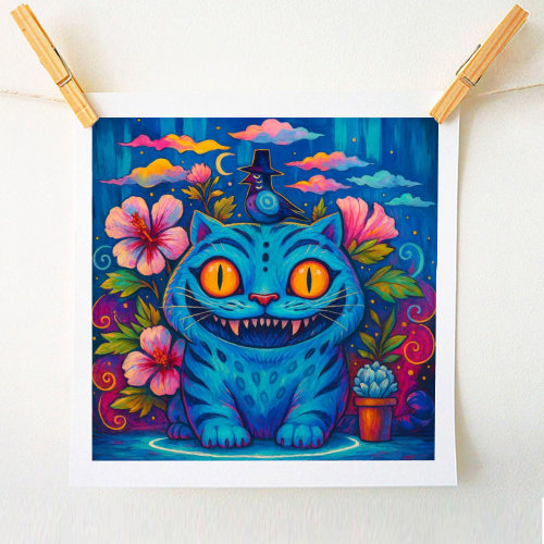 K-POP TIGER - A1 - A4 art print by Ms Doodle