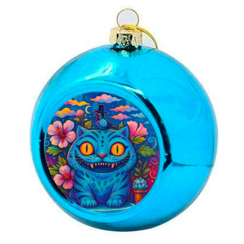 K-POP TIGER - colourful christmas bauble by Ms Doodle