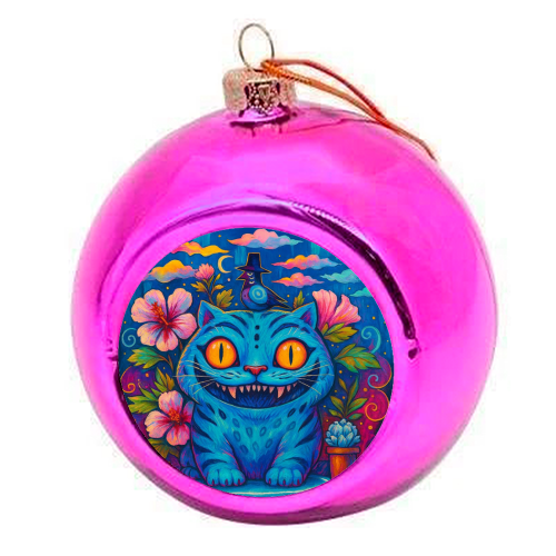 K-POP TIGER - colourful christmas bauble by Ms Doodle