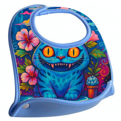 K-POP TIGER - feeding bib by Ms Doodle