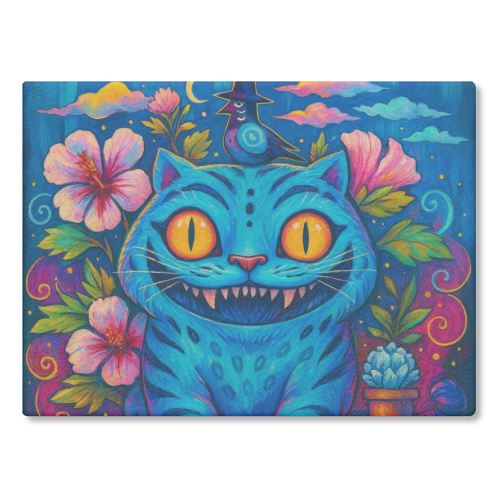 K-POP TIGER - glass chopping board by Ms Doodle
