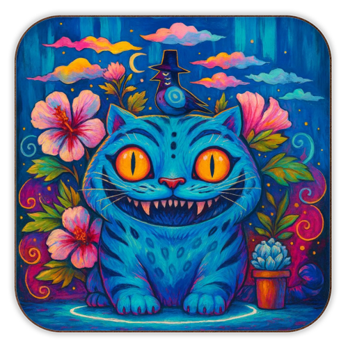 K-POP TIGER - personalised beer coaster by Ms Doodle