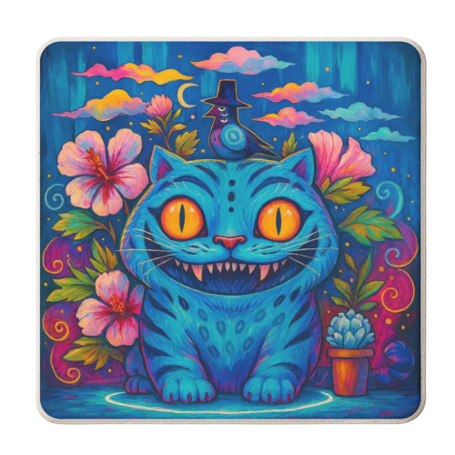 K-POP TIGER - personalised beer coaster by Ms Doodle