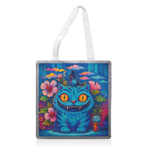 K-POP TIGER - printed canvas tote bag by Ms Doodle