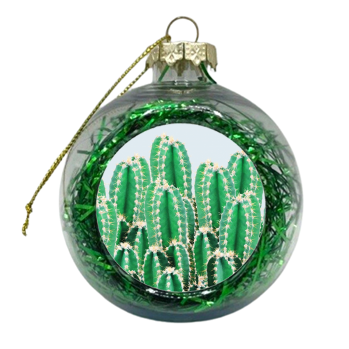 Kaktos II - xmas bauble by Uma Prabhakar Gokhale