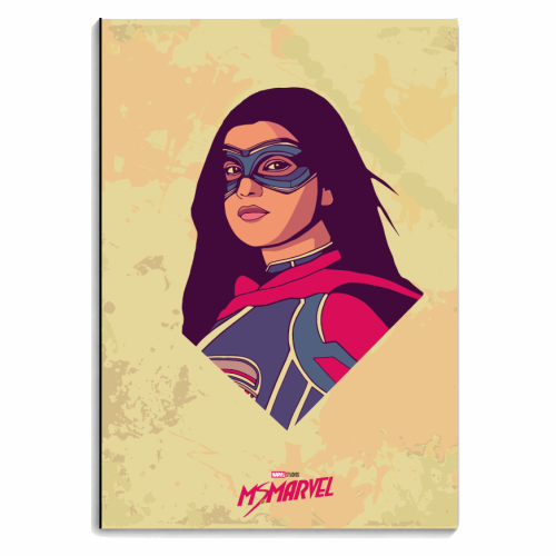 Kamala - personalised A4, A5, A6 notebook by Danny Welch