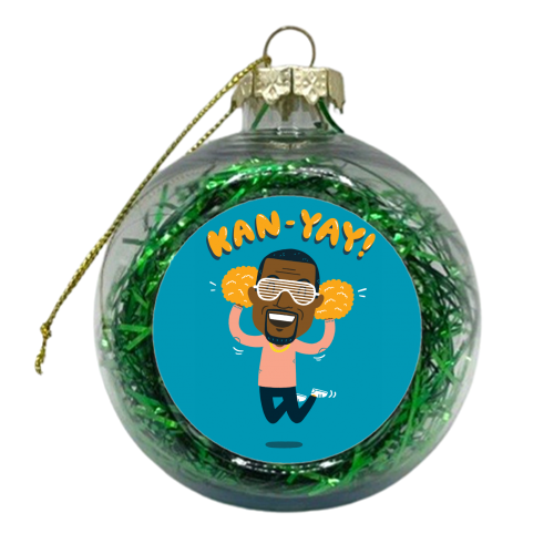 Kan-yay - xmas bauble by Matt Joyce