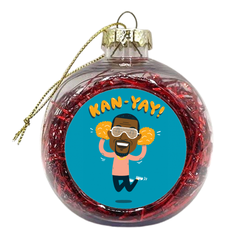 Kan-yay - xmas bauble by Matt Joyce