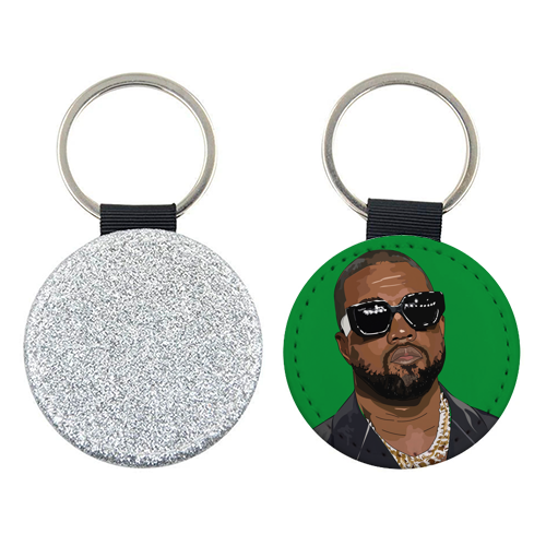Kanye West Collection - keyring by Catherine Critchley.
