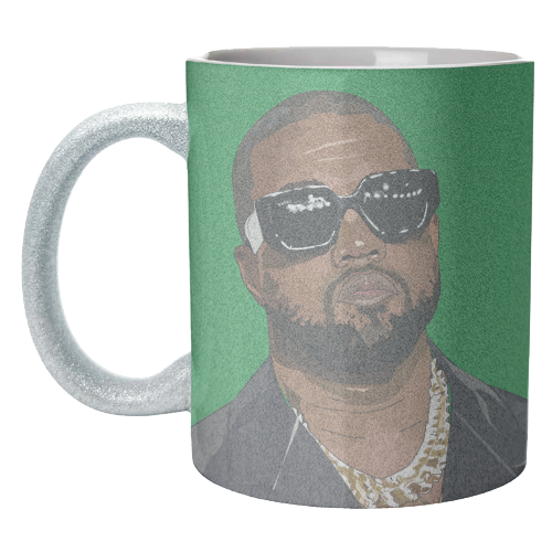 Kanye West Collection - unique mug by Catherine Critchley.