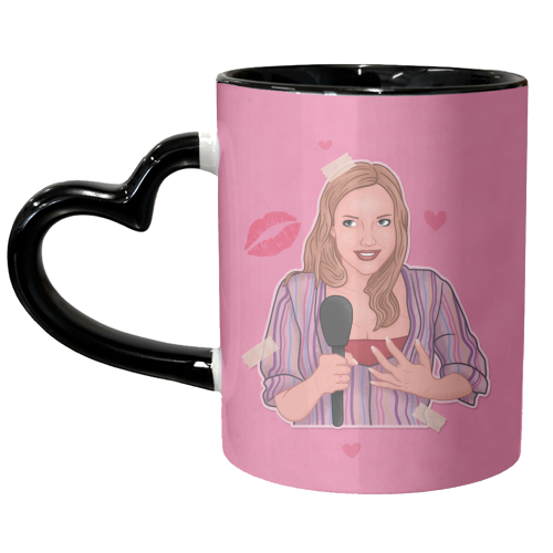 Karen Mean Girls - unique mug by Loren Grosvenor