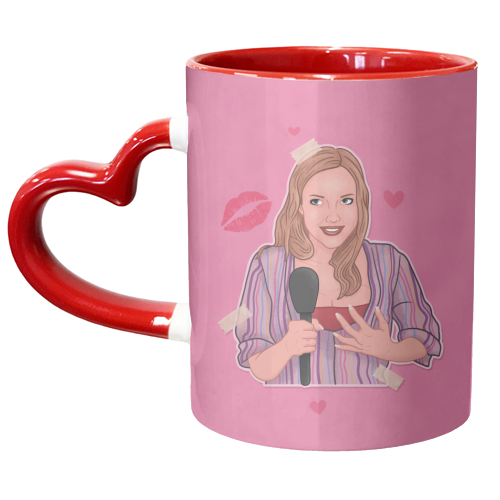 Karen Mean Girls - unique mug by Loren Grosvenor