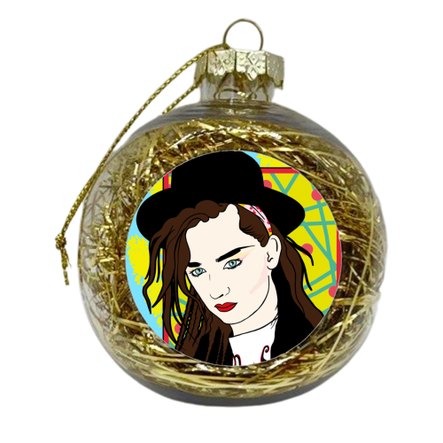 Karma Chameleon - xmas bauble by Bite Your Granny