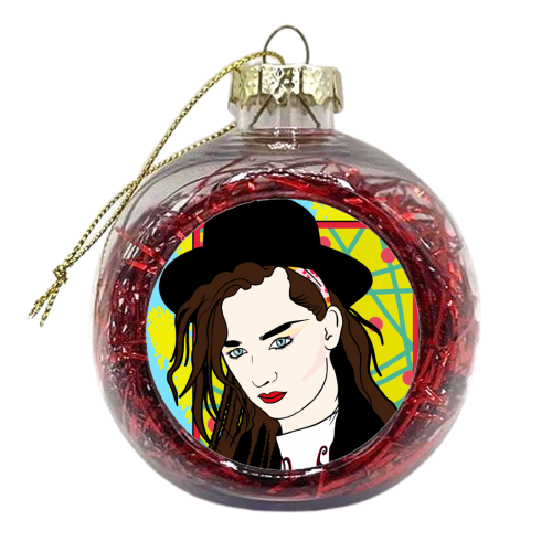 Karma Chameleon - xmas bauble by Bite Your Granny