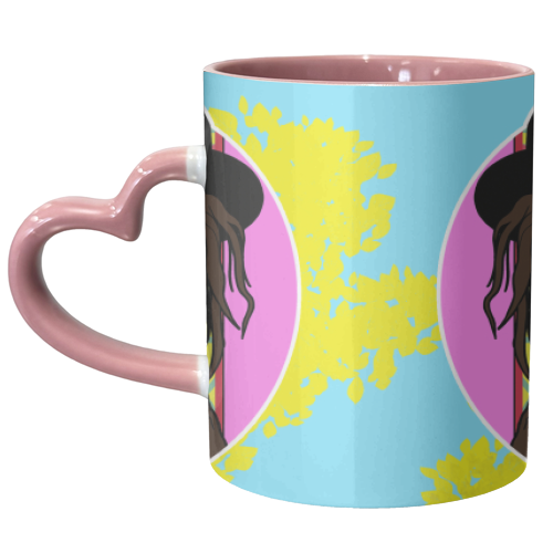 Karma Chameleon - unique mug by Bite Your Granny