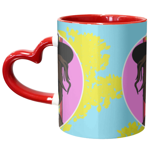 Karma Chameleon - unique mug by Bite Your Granny