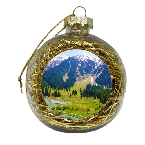 Kashmir - xmas bauble by Uma Prabhakar Gokhale