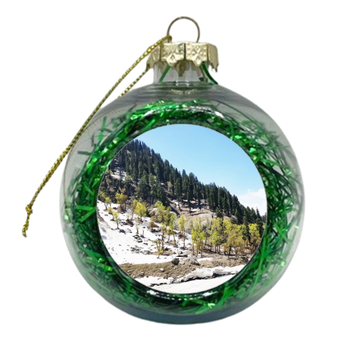 Kashmir V2 - xmas bauble by Uma Prabhakar Gokhale