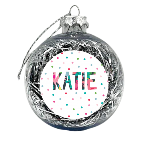 Katie - xmas bauble by The Boy and the Bear