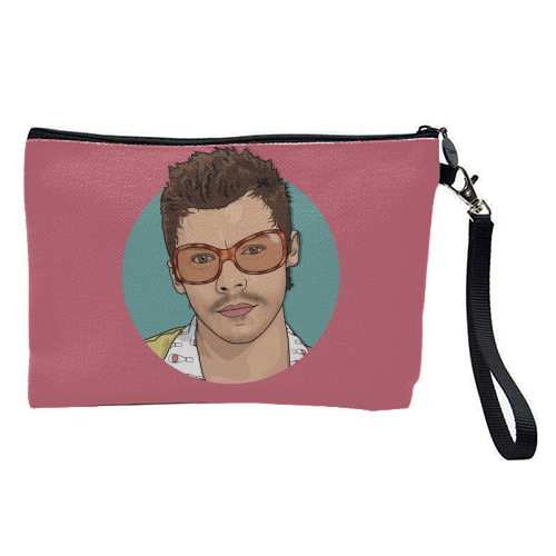KATTDO Harry sunglasses illustration - pretty makeup bag by The Girl Next Draw