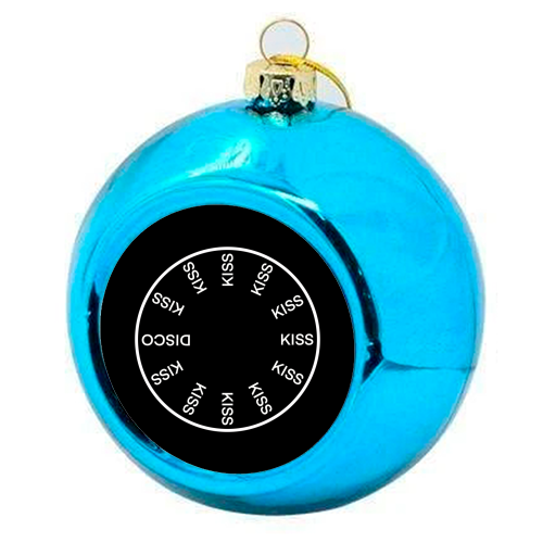 KATTDO in black - colourful christmas bauble by The Girl Next Draw