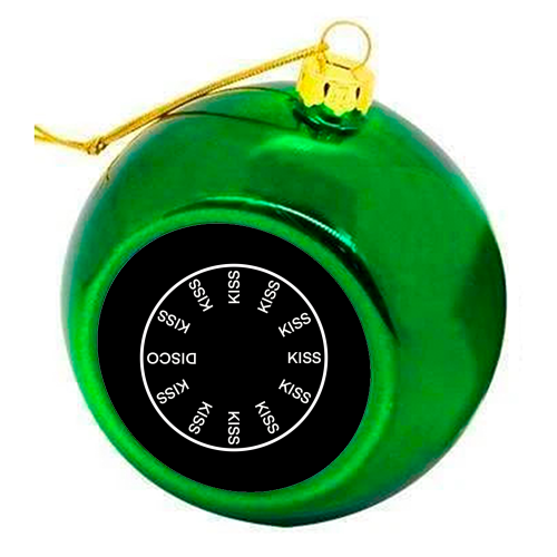 KATTDO in black - colourful christmas bauble by The Girl Next Draw