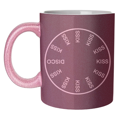 KATTDO in black - unique mug by The Girl Next Draw