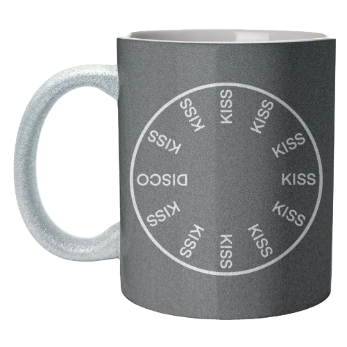 KATTDO in black - unique mug by The Girl Next Draw