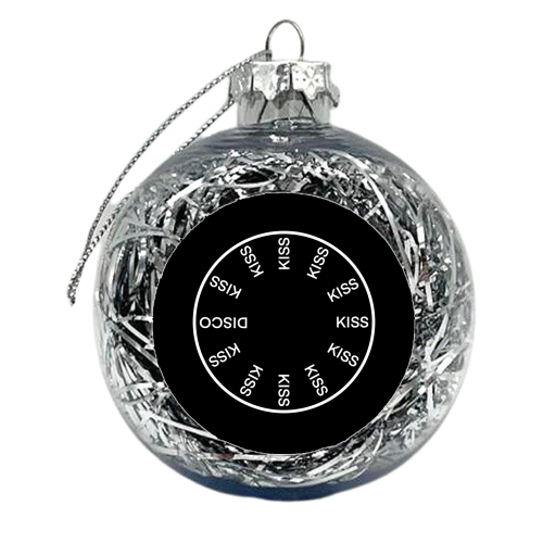 KATTDO in black - xmas bauble by The Girl Next Draw