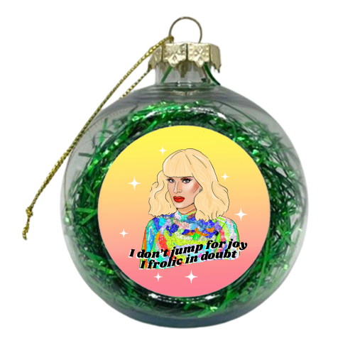 Katya Zamo - xmas bauble by The Queer Store