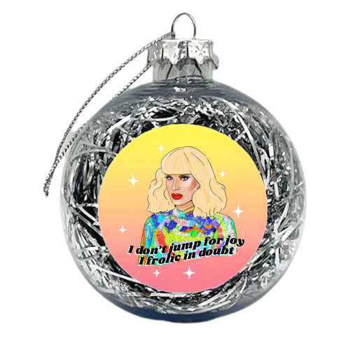 Katya Zamo - xmas bauble by The Queer Store