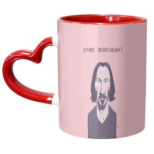 Keanu - unique mug by Alexander Jackson