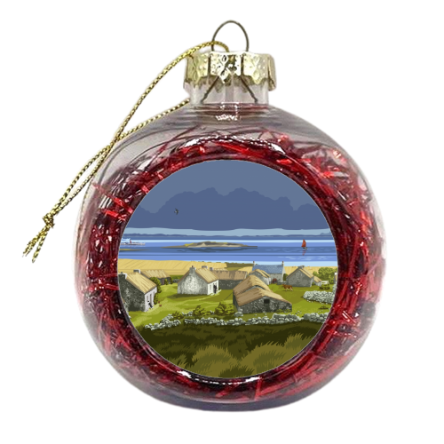Keils, Isle of Jura - xmas bauble by Stephen Millership
