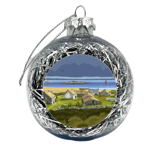 Keils, Isle of Jura - xmas bauble by Stephen Millership